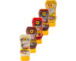 Rabeko | Mix Sauzen | Voordeelpakket | 5 x 350ml