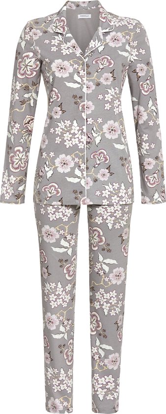 Ringella – Winterflowers – Pyjama - 3511230 - Pepper - 42