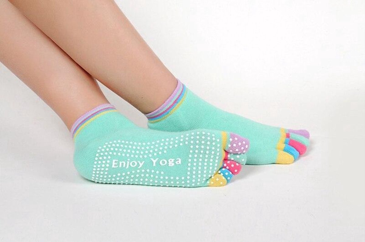 Go Go Gadget Chaussettes de Yoga Orteils Slippers de Danse Pilates Colore . bol