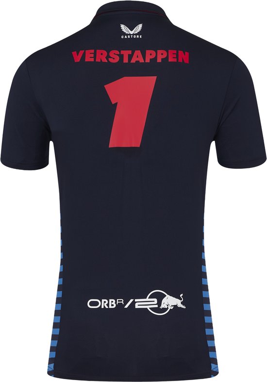Oracle Red Bull Racing Max Verstappen Polo 2024 L - Nr.1 - Formule 1 van PUMA. — afbeelding 2
