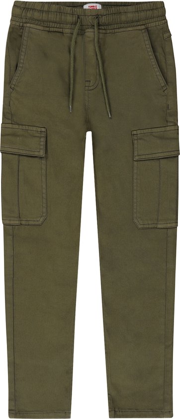 Tumble 'N Dry Jayh cargo Jongens Broek - winter moss - Maat 134