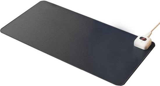 Verwarmde infrarood bureaulegger 40 x 80 cm - Waterproof