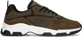 Sacha - Heren - Groene nubuck sneakers - Maat 41