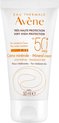 Avène Sun Protection Mineral Cream 50+ - Zonnebrand - 50 ml