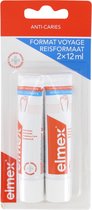 Elmex Anti-Carys Tandpasta Reisverpakking 2 x 12 ml