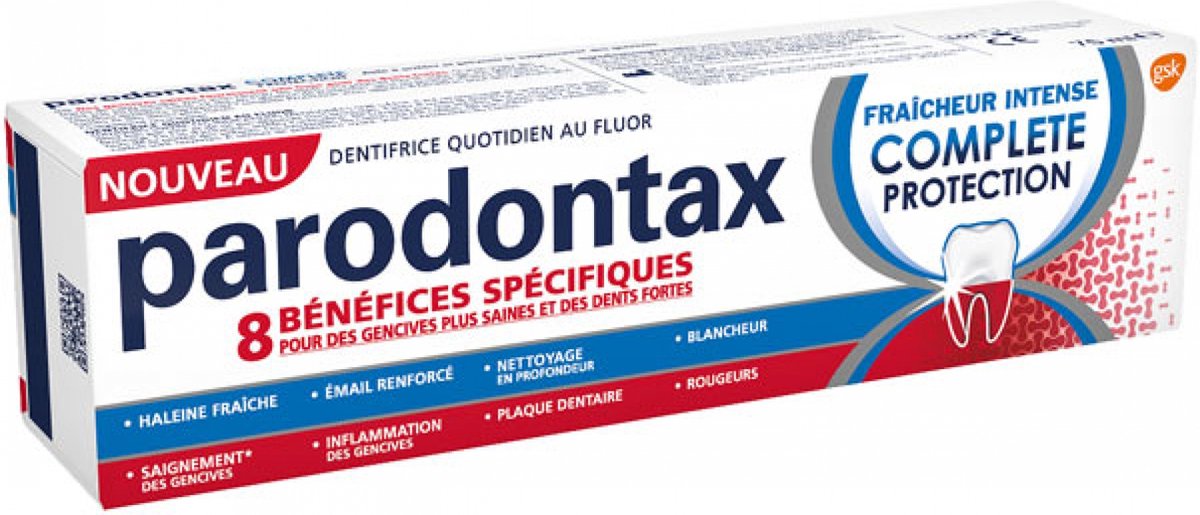 Goedkoopste Parodontax Fluor Tandpasta Intense Frisheid Volledige Bescherming 75 ml