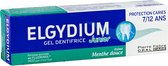 Elgydium Junior Tandpasta Gel Cariësbescherming 7/12 Jaar Mint 50 ml