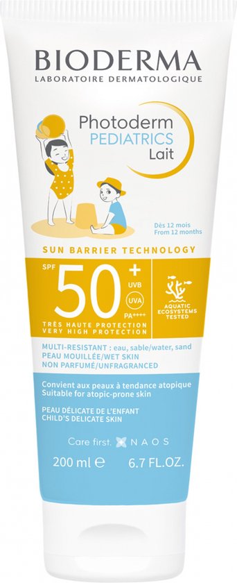 Bioderma Photoderm Pediatrics Lait Spf50 200ml