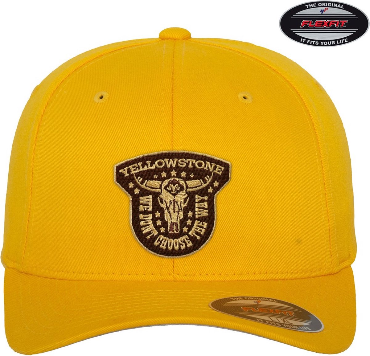Yellowstone We Don't Choose The Way Flexfit Cap Yellow-L/XL