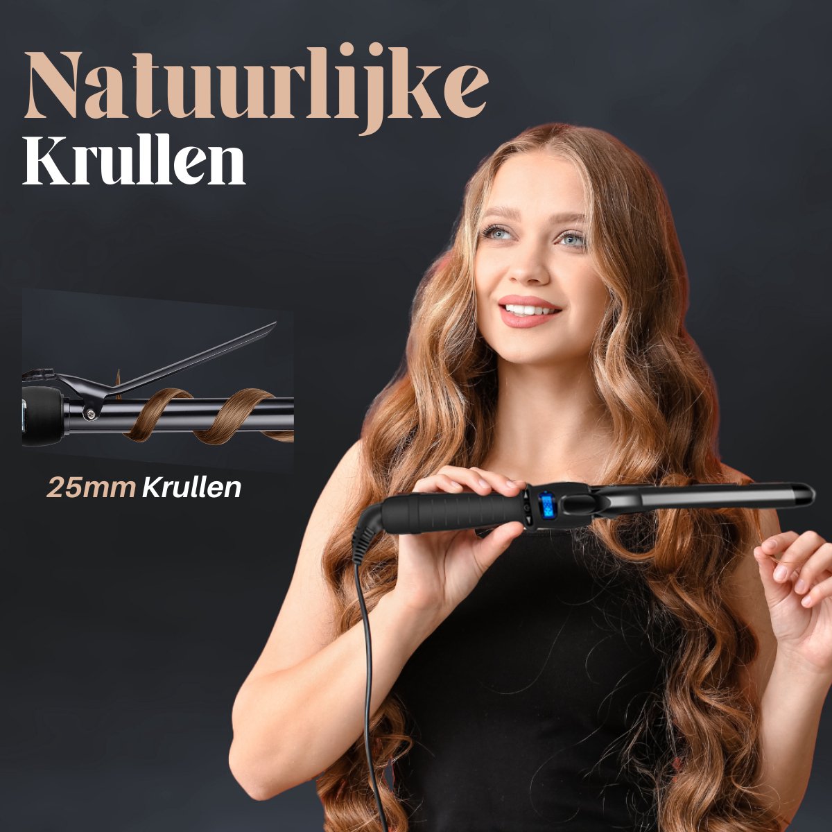 VAIVE Krultang met Klem 25mm - afbeelding 2