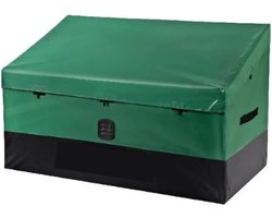 Opbergbox Tuin - Tuinkussenbox - Tuinkist - Kussendoos - Weersbestendig - Waterdicht - 565L - 155x63x75x52 cm - Tuinbox - Groen