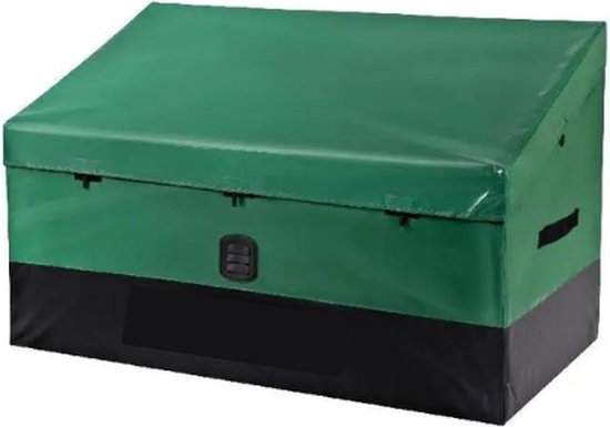 One stop shop - Opbergbox Tuin - Tuinkussenbox - Tuinkist - Kussendoos - Weersbestendig - Waterdicht - 565L - 155x63x75x52 cm - Tuinbox - Groen