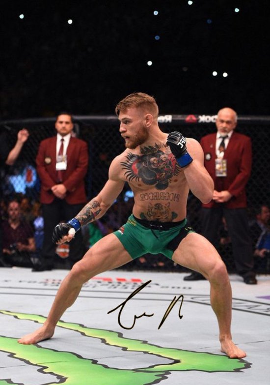 HWC Trading Ufc 196 Bericht FR A3 Program Conor Mcgregor Nate Diaz Holly Holm Miesha Tate A3 Ontworpen Gift Getekend Gedrukte Giften Mma Wrestling Handtekeningen Op Druk Foto Beeldscherm : HWC Trading