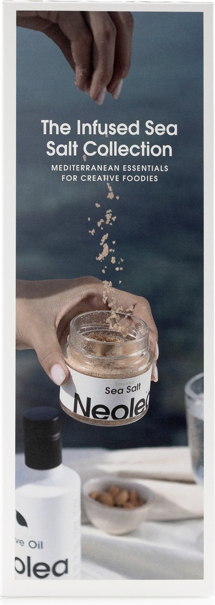 Goedkoopste Neolea - The Infused Sea Salt Collection - Cadeauset van 3 soorten zeezout