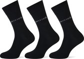 Pierre Cardin heren Sokken - 3 Paar - Normale sokken - Klassieke sokken - Zwart - Maat 43-46