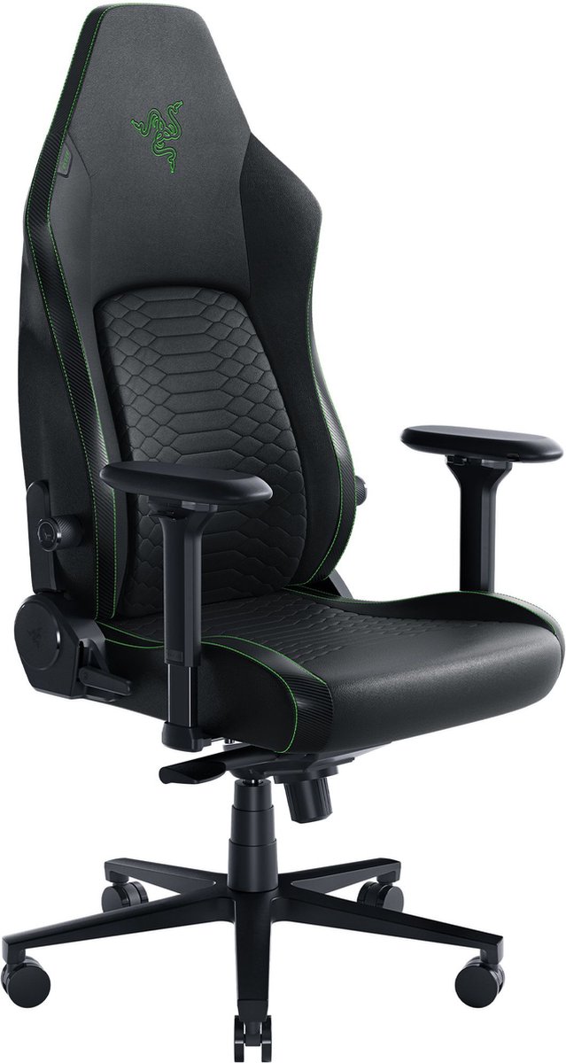 Razer Iskur V2 Gaming Stoel - Ergonomisch - Verstelbaar - Groen