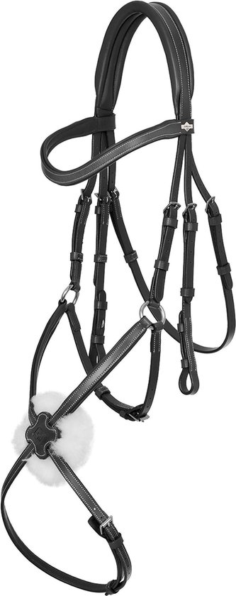 LeMieux Bride Arika Split Noseband Noir