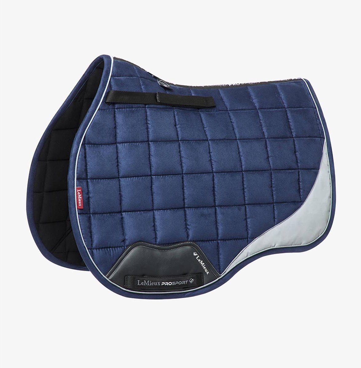 LeMieux Tapis de Selle Prosport Plain Square D-Ring Dressage Benetton