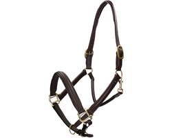 Horka Halster Leer Bruin-goud - paard