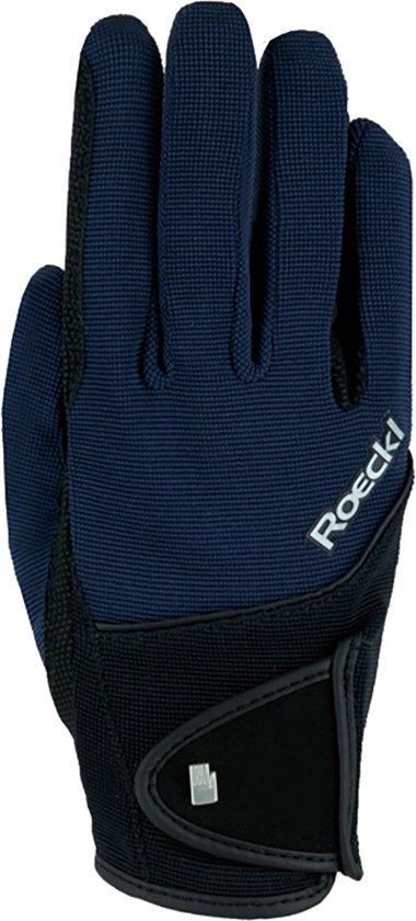 Roeckl Sports paardrijhandschoen Milano, vrije tijd zomer handschoen, zwart 6