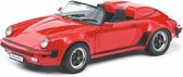 Het 1:12 Diecast model van de Porsche 911 Speedster Cabriolet Open van 1989 in Red. De fabrikant van het schaalmodel is Schuco.Dit model is alleen online beschikbaar.