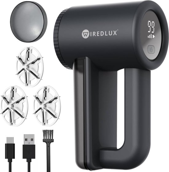 Wiredlux Elektrische Pluizenverwijderaar Oplaadbare Ontpiller Voor 