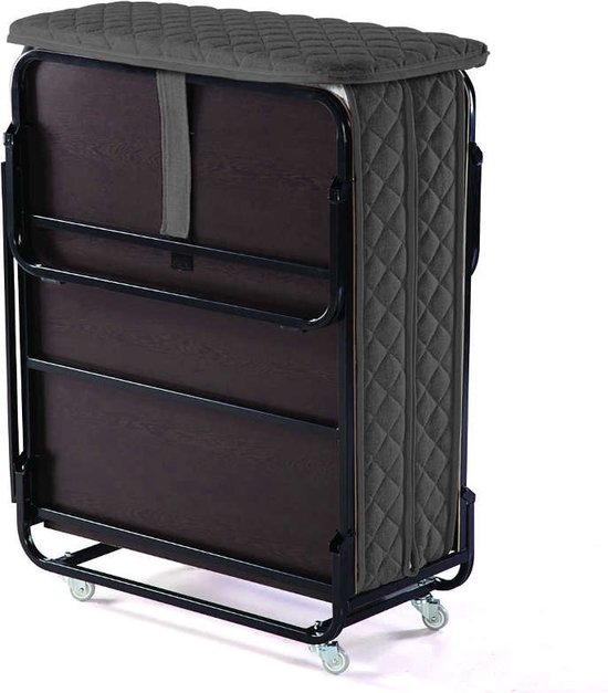 Furni24 Lit d'appoint Comfort Vesalia avec Matras 90x200 cm