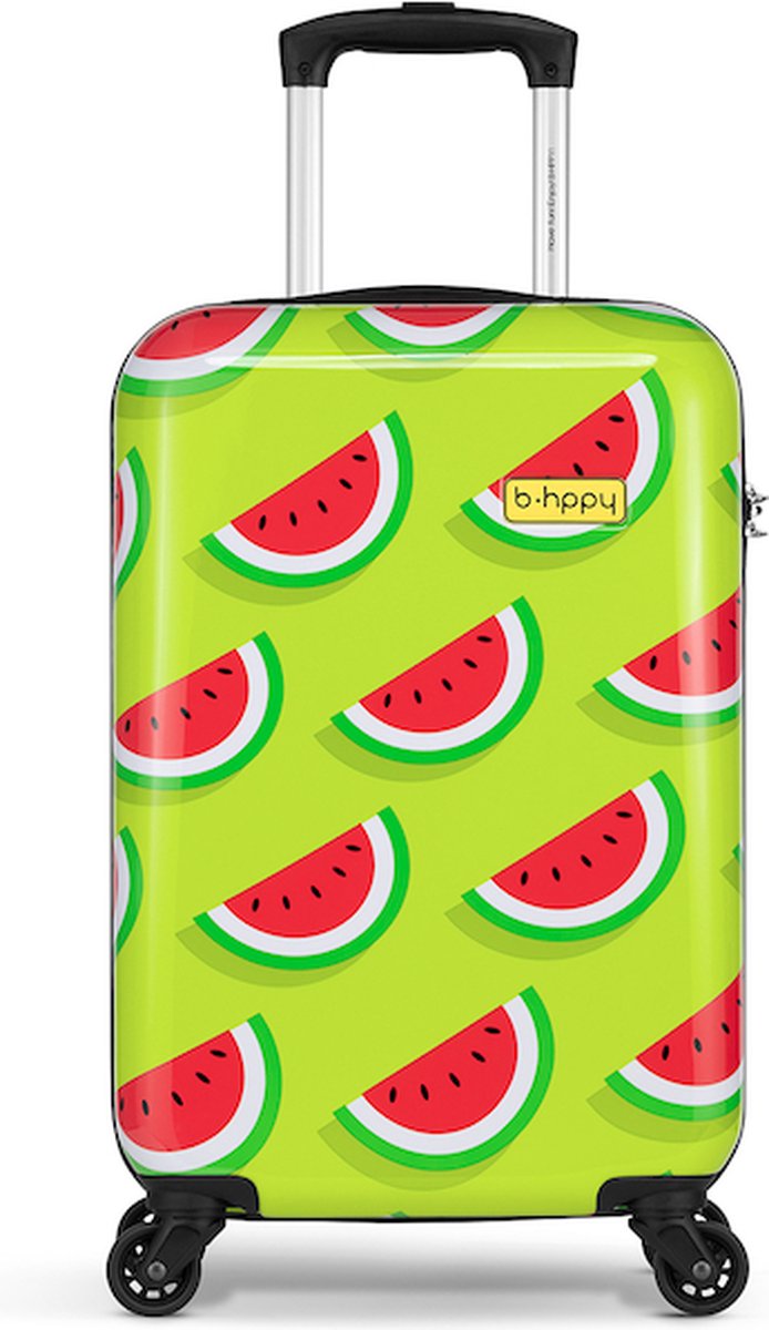 BHPPY Handbagage koffer 53x35x20cm - Handbagage trolley 33L - Veilig Cijferslot - Two in a Melon
