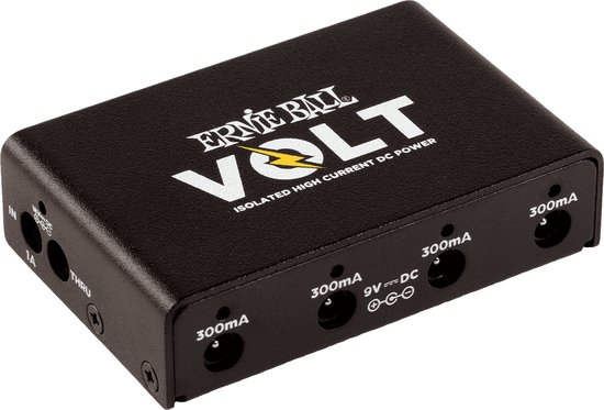 Ernie Ball 6191 Volt multi-voeding voor effectpedalen met universele adapter