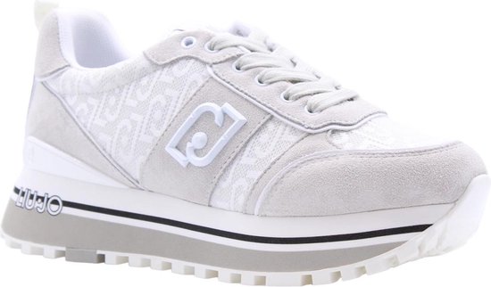 Liu Jo Sneaker Donna Ametista Art.BA5013PX027 - Tomaia Scamosciata E Tessuto, Suola Gomma 4 Cm