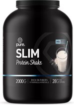 PURE Slim Protein Shake - 2000gr - Vanille - Afslank Shake - Dieet / Maaltijd Shake