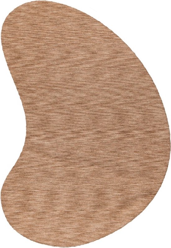Comfy | Hoogpolig Vloerkleed | Organische Vorm | Beige | Hoogwaardige Kwaliteit | 160x230 cm