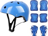 beschermende uitrusting voor kinderen, met fietshelm/skateboardhelm, knie-, elleboog en polsbeschermers, voor sporten zoals fietsen, klimmen, skaten en skateboarden, voor kinderen van 3-13 jaar oud
