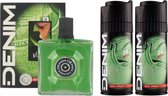 Denim Musk - SET - Après Rasage 100 ml & Déo Spray 2 x 150 ml