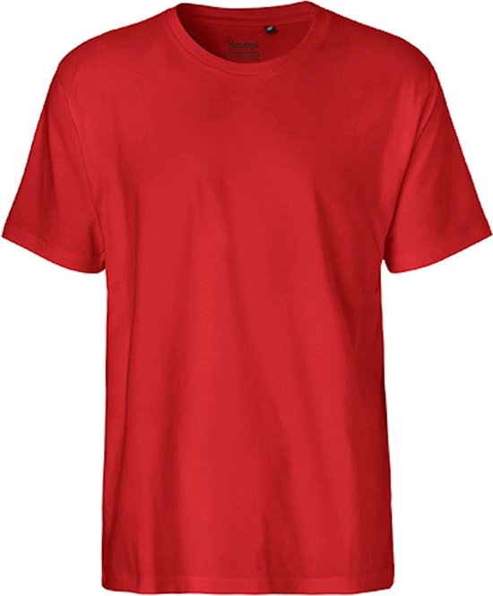 2 Pack Fairtrade Unisex Classic T-Shirt met korte mouwen Red - L