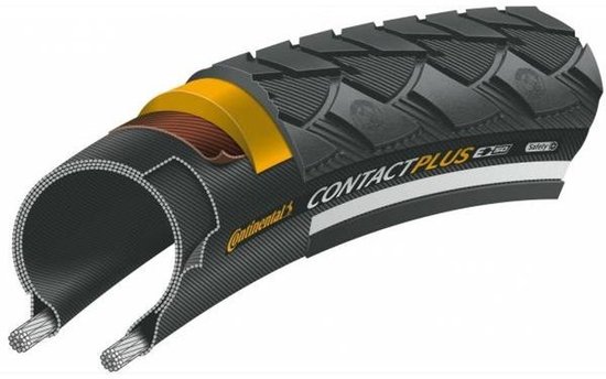 Continental Contact Plus Clincher Tyre SafetyPlus Breaker 24" Reflex Bandenmaat 47-507 - 24x1,75 van Continental — afbeelding 2