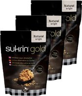 Sukrin | Gold (Bruine suikervervanger) | 250g | 3 stuks | 3 x 250g