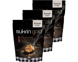 Sukrin | Gold (Bruine suikervervanger) | 250g | 3 stuks | 3 x 250g
