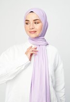 Hijab Jersey - Lila - Sjaal - Hoofddoek - Turban - Jersey Scarf - Sjawl - Dames hoofddoek - Islam - Hoofddeksel