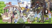 Studio Ghibli Poster - Collage Maxi - 61 X 91.5 Cm - Multicolor