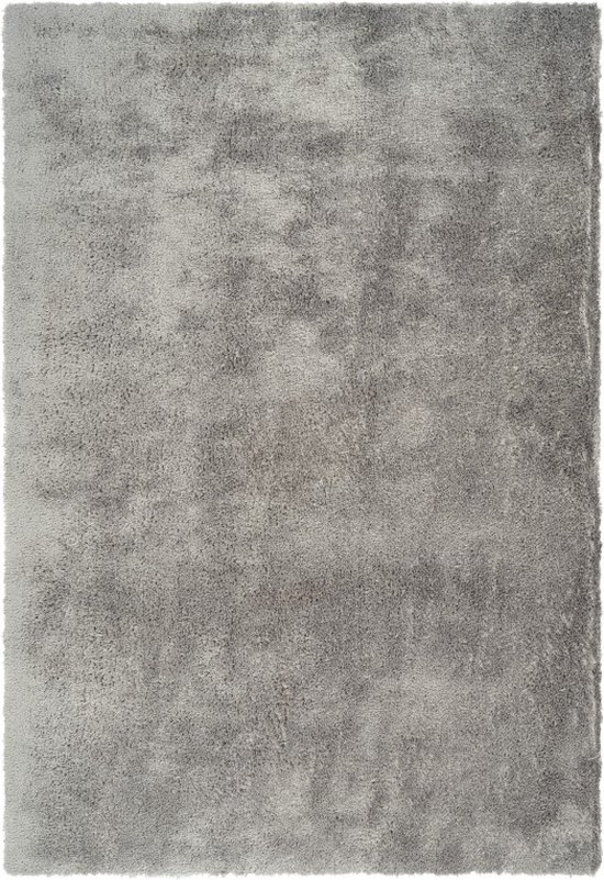 Lalee Cloud | Hoogpolig Vloerkleed | Silver | Hoogwaardige Kwaliteit | 80x150 cm