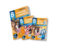 Rijbewijs B Theorieboek Compact 2025 - Auto met CBR Infoboek en Bordenboek - VekaBest
