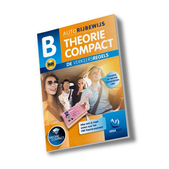 Auto Theorieboek 2024-2025 Compact - CBR Rijbewijs B Theorie Boek – VekaBest Verkeersleermiddelen