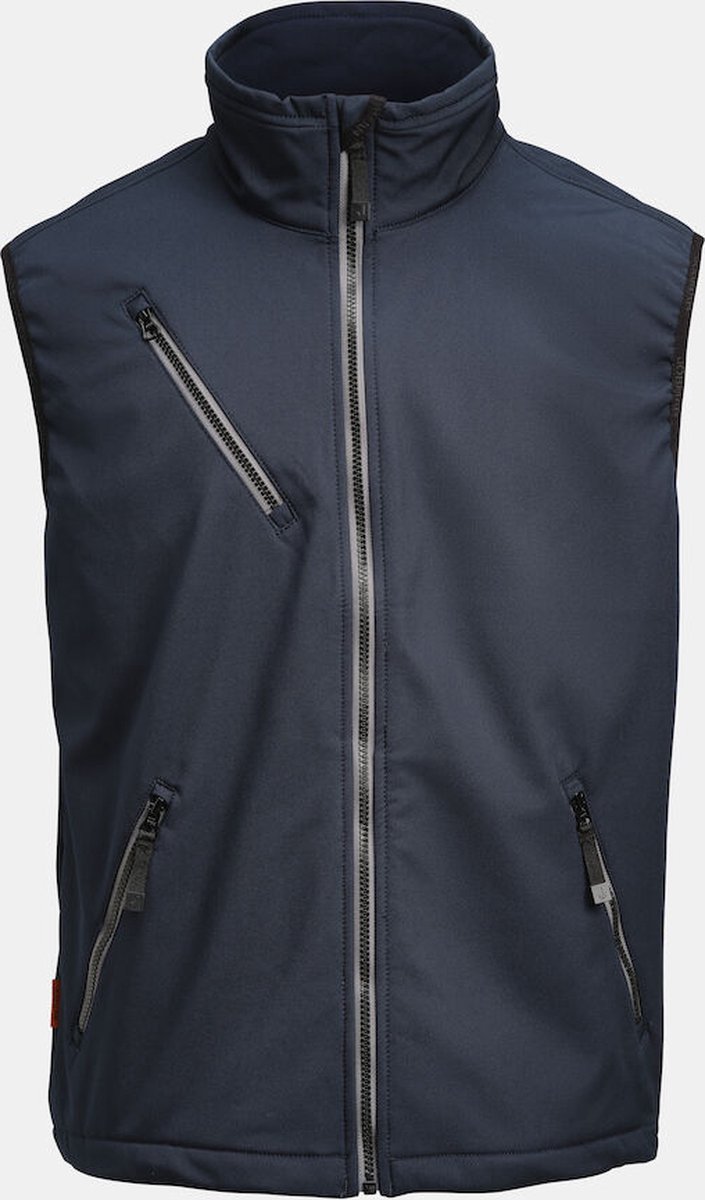 Jobman 7502 Softshell Vest 65750271 - Navy - 3XL