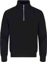 Clique Classic Half Zip 021043 - Zwart - 4XL