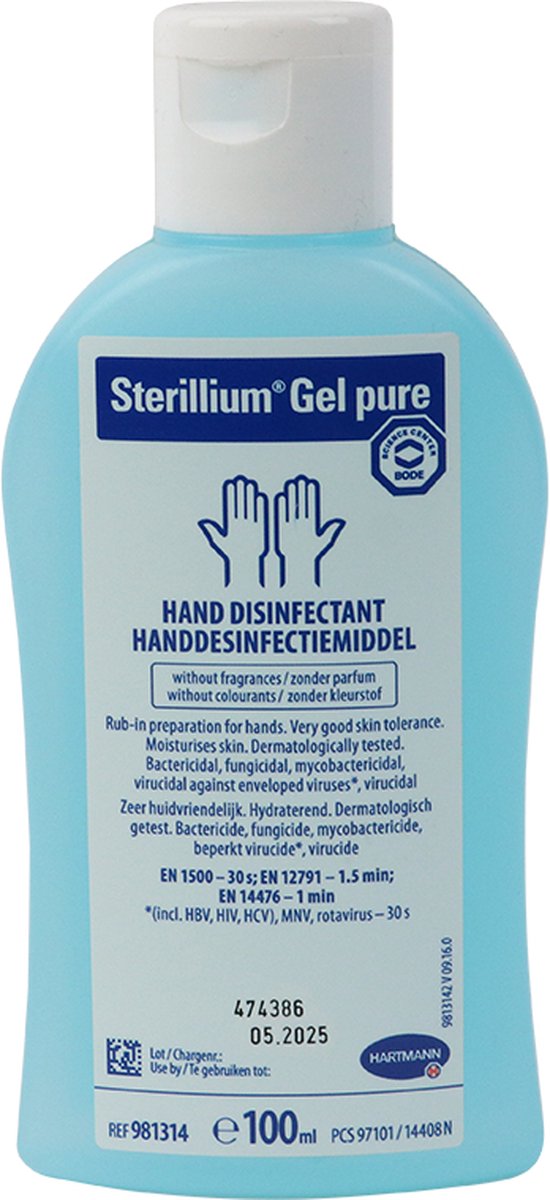 Goedkoopste Sterillium Pure handdesinfectie Hartmann - 100ml