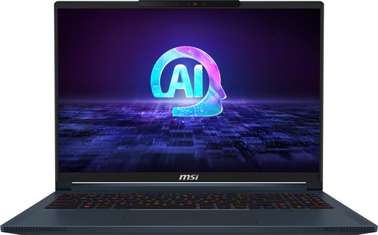 MSI Stealth 16 AI Studio A1VGG-020BE - Gaming laptop - 16 inch - 240Hz - azerty