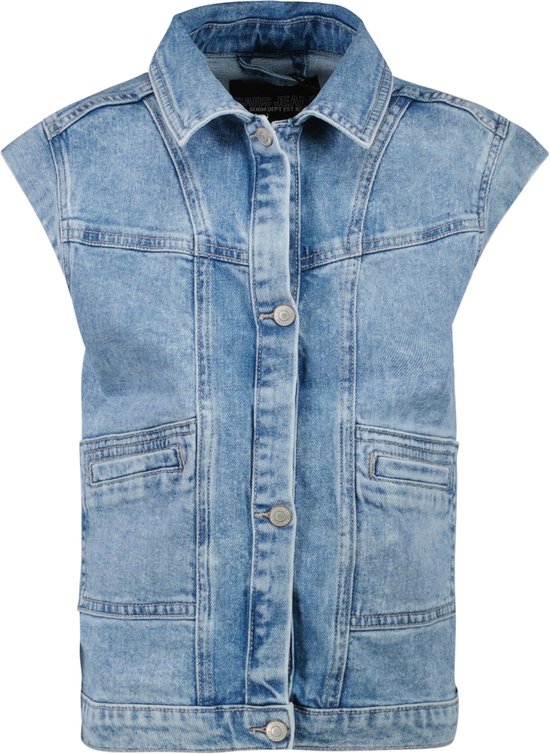 Cars Jeans Kids Desu Filles Gilet - Porto Wash - Taille 8