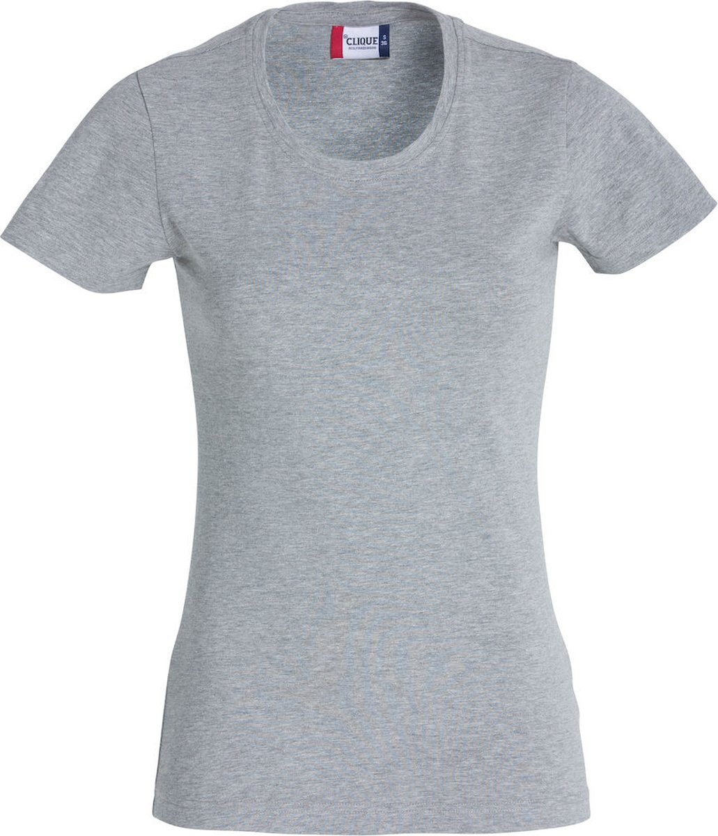 Clique Carolina S/S 029317 - Grijs-melange - XXL
