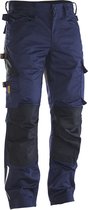 Jobman 2324 Service Trousers Stretch 65232420 - Navy/Zwart - D084